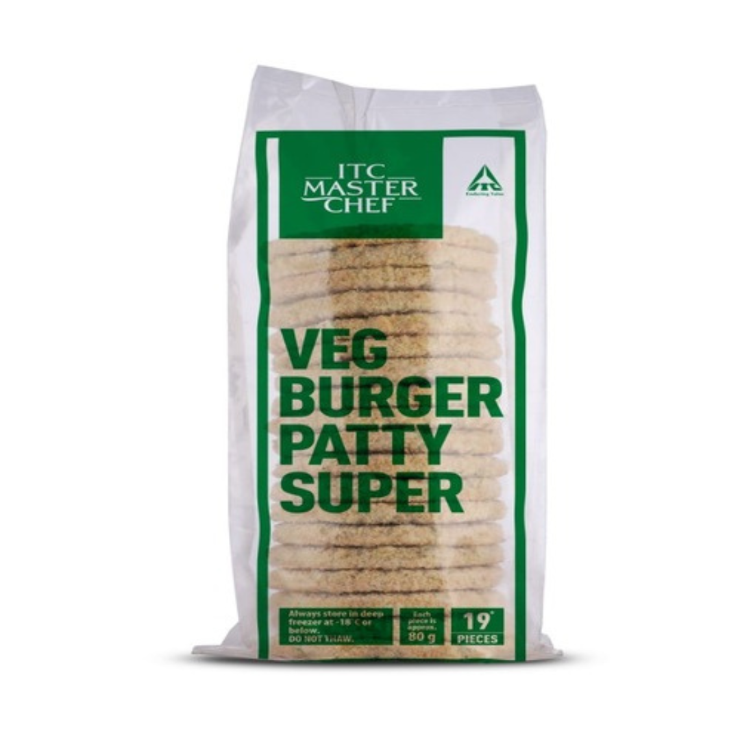Veg Burger Patty Super (80 Gm) 1.5 Kg ITC