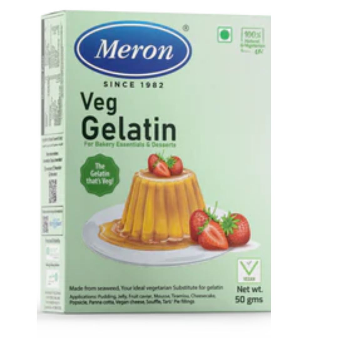 Veg Gelatin - 50 gm  Meron