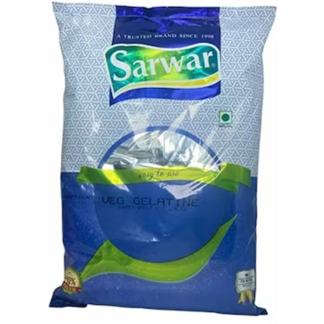 Veg Gelatine (Carrageenan) (P/B)  1 kg Sarwar