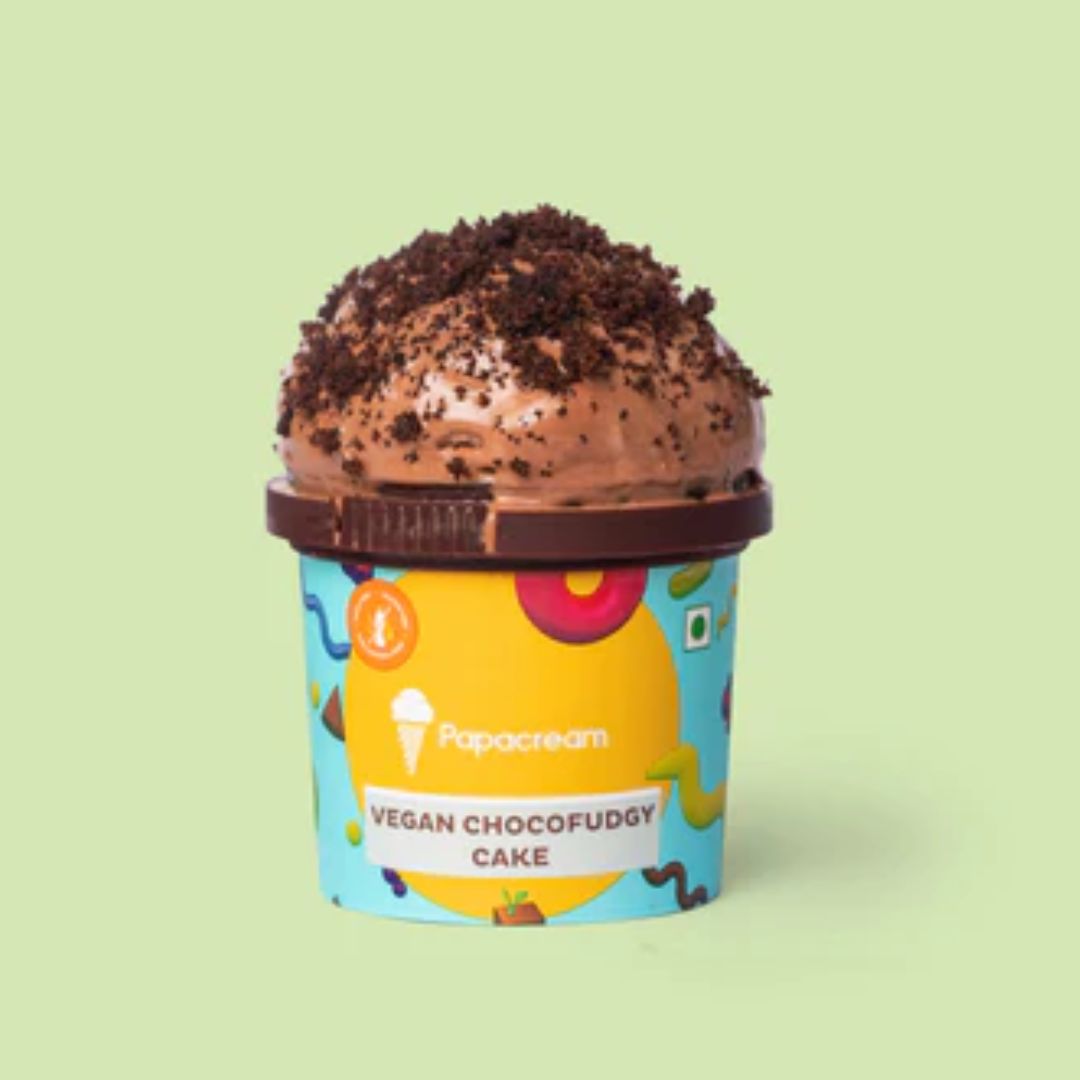 Vegan Chocofudgy Ice Cream 100ml Papacream