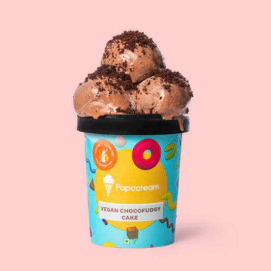 Vegan Chocofudgy Ice Cream 475ml Papacream