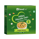 Veggie Millet Masala Oats With Brown Rice 200g Good Diet