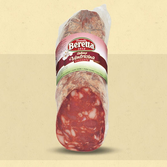 Ventricina P.S. Salami Half Vacuum-Packed Fratelli Beretta