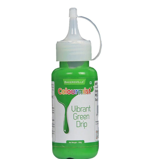 Vibrant Green Colourmist Cake Decorating Drip 100g Bakersville