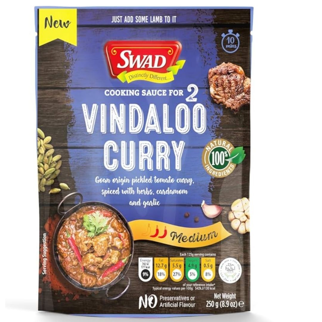 Vindaloo Curry Sauce 250gm Swad