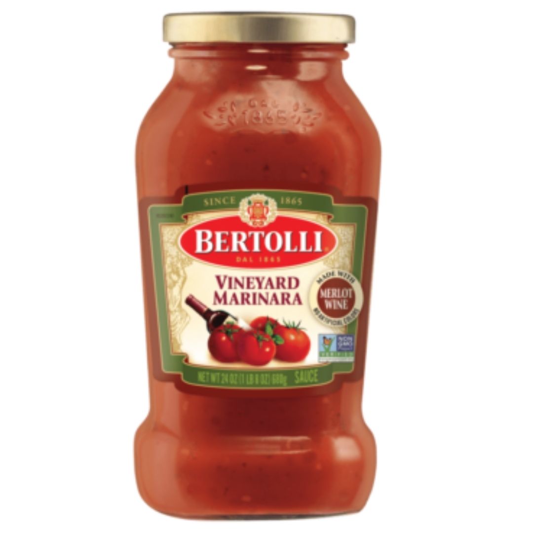 Vineyard Marinara with Merlot Wine Sauce Bertolli