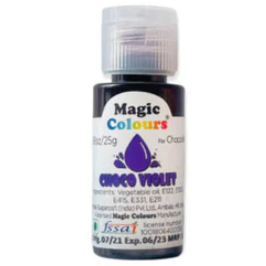 Violet Choco Mini Gels Candy Food Magic Colours