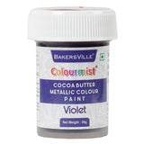 Violet Cocoa Butter Metallic Colour Paint 20g Colourmist