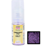 Violet ColourGlo Edible Shimmer Powder Spray 5g Bakersville