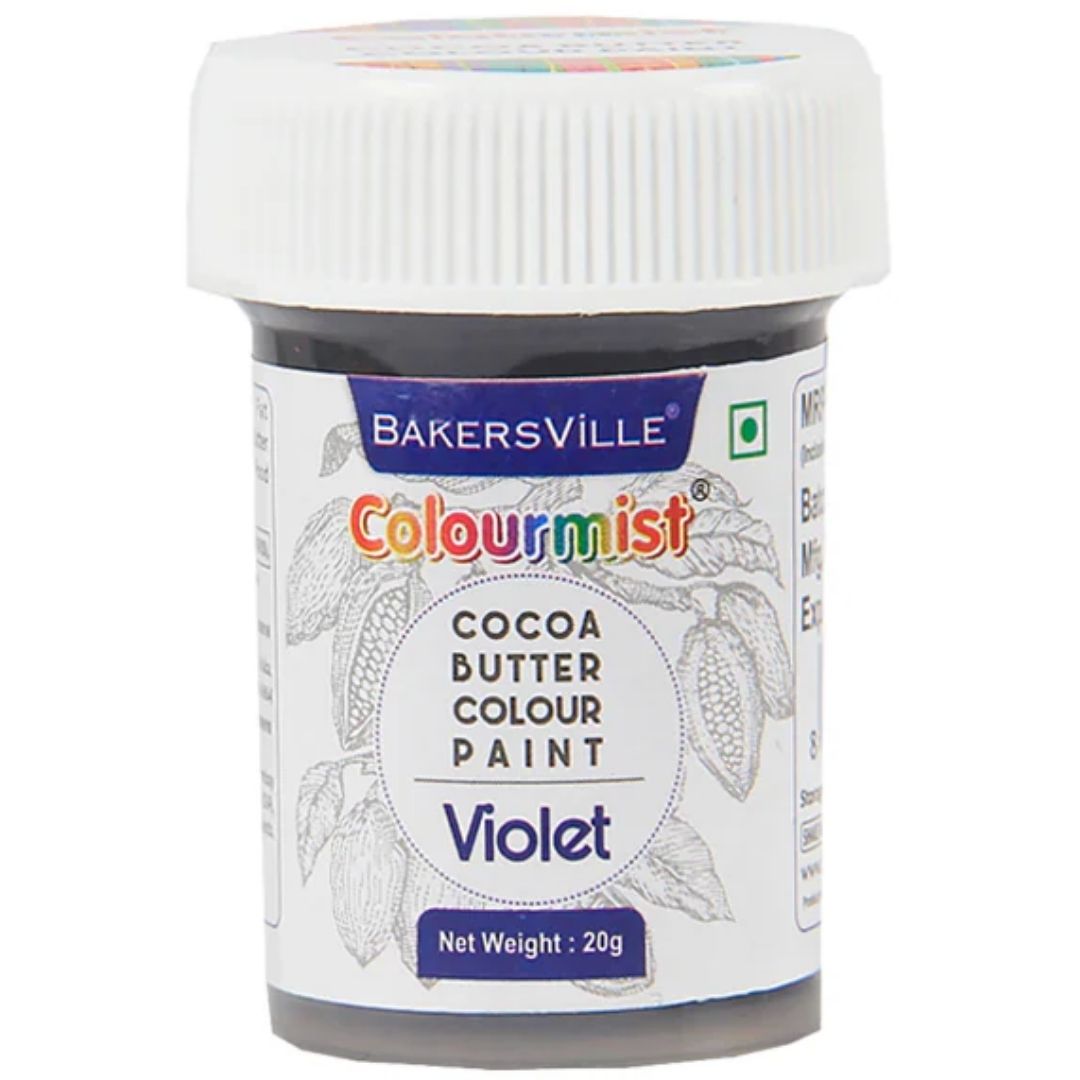 Violet Colourmist Cocoa Butter Colour 20ml Bakersville