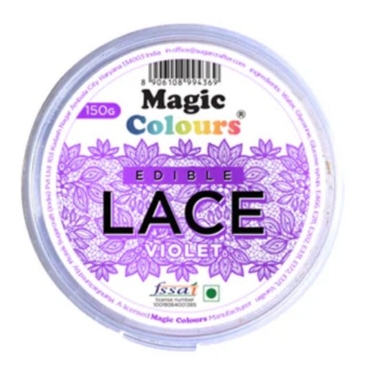 Violet Edible Lace Paste Magic Colours