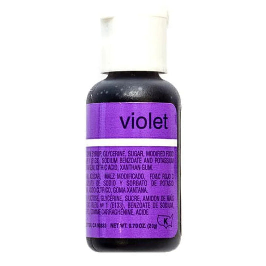 Violet Edible Liqua Gel Colour 20ml Chefmaster