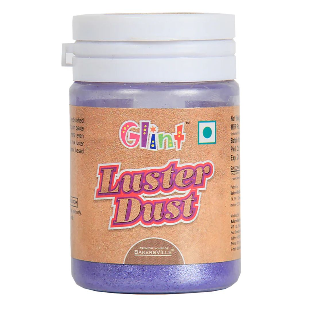 Violet Edible Luster Dust 10g Glint