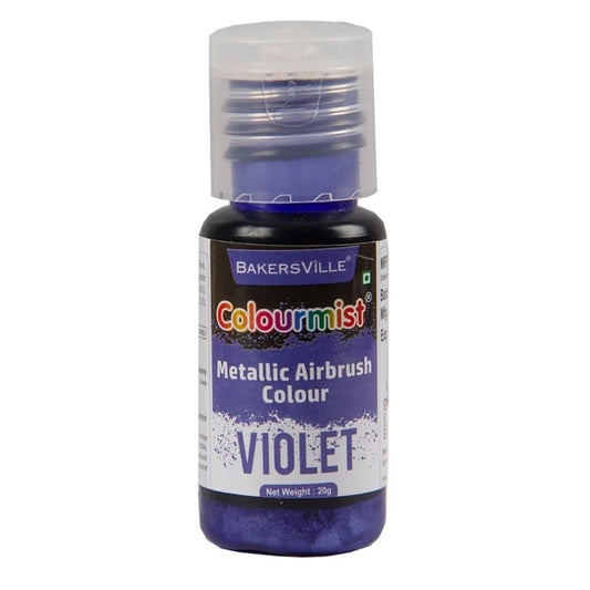 Violet Metallic Airbrush Food Colour 50g Colourmist