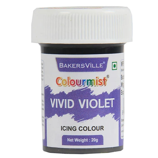 Vivid Violet Edible Icing Color 20g Colourmist