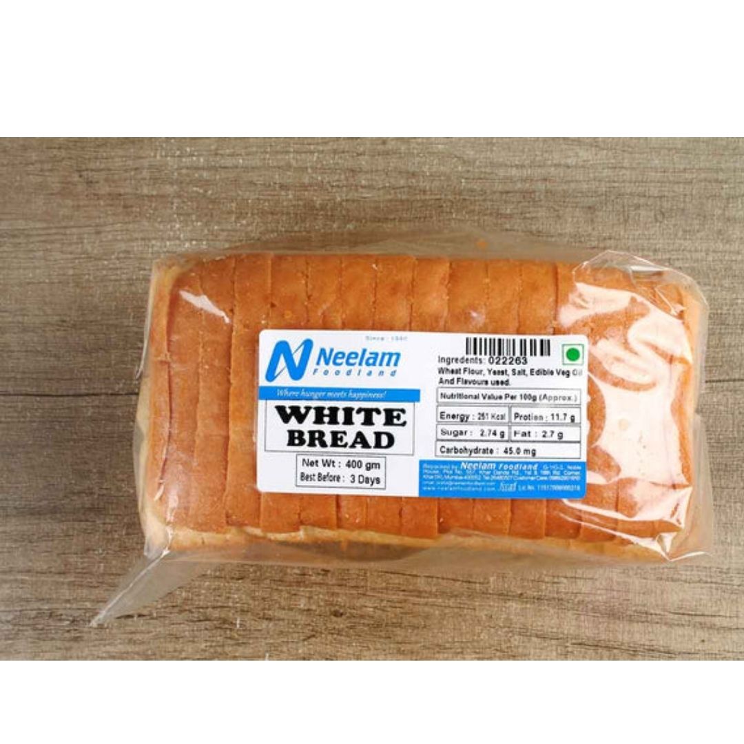 WHITE BREAD 400G NEELAM