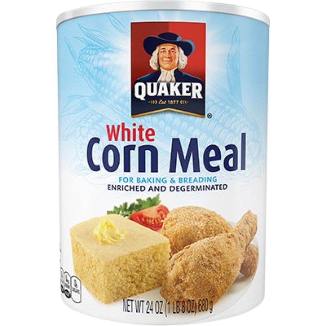 WHITE CORN MEAL 680G QUAKER