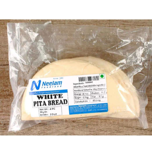 WHITE PITA BREAD 4 PC 100G NEELAM