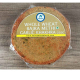 WHOLE WHEAT BAJRI METHI GARLIC kHAKRA 250G NEELAM