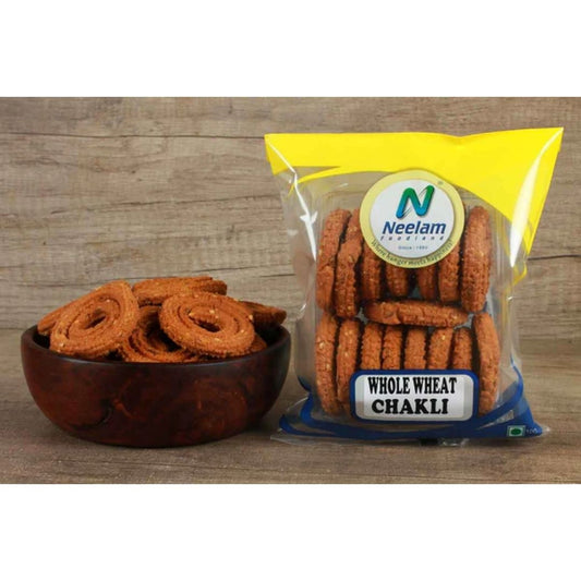 WHOLE WHEAT CHAKLI 200 GM NEELAM