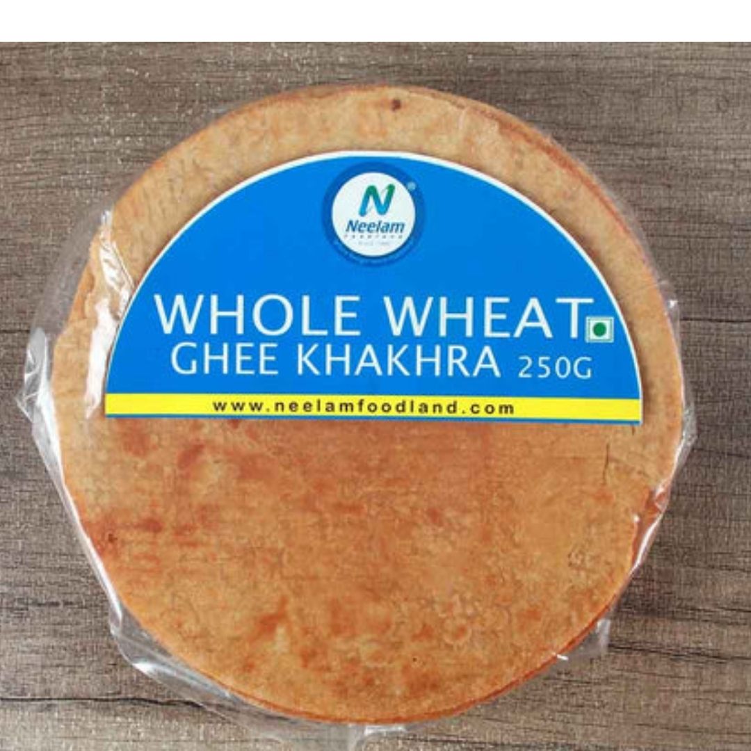 WHOLE WHEAT GHEE KHAKHRA 250 GM NEELAM