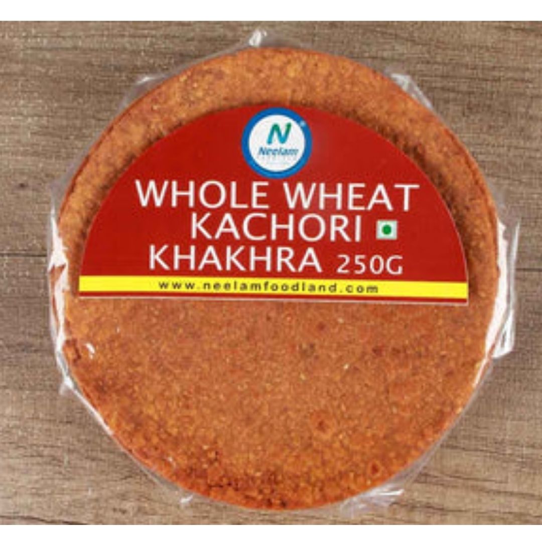 WHOLE WHEAT KACHORI KHAKHRA 250G NEELAM