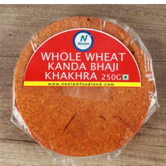 WHOLE WHEAT KANDA BHAJIYA KHAKHRA 250G NEELAM