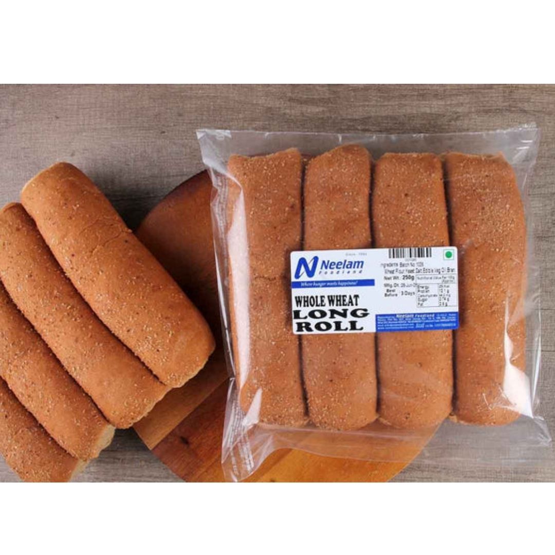 WHOLE WHEAT LONG ROLL 250G NEELAM