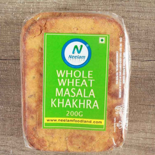 WHOLE WHEAT MASALA KHAKHRA 200G NEELAM