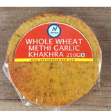 WHOLE WHEAT METHI GARLIC KHAKHRA 250G NEELAM