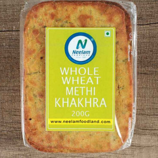 WHOLE WHEAT METHI KHAKHRA 200G NEELAM