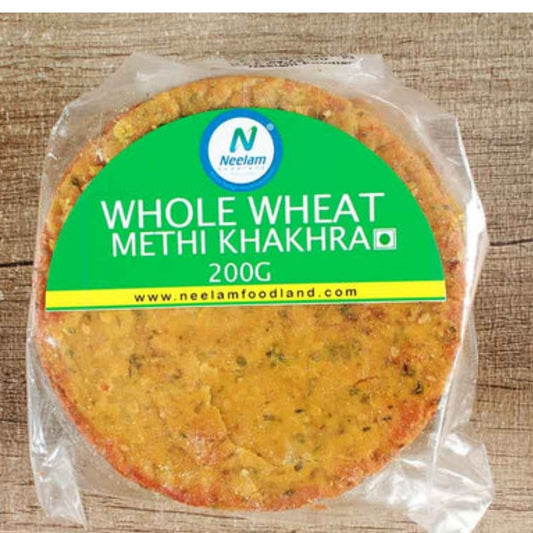 WHOLE WHEAT METHI KHAKHRA MINI 200G NEELAM