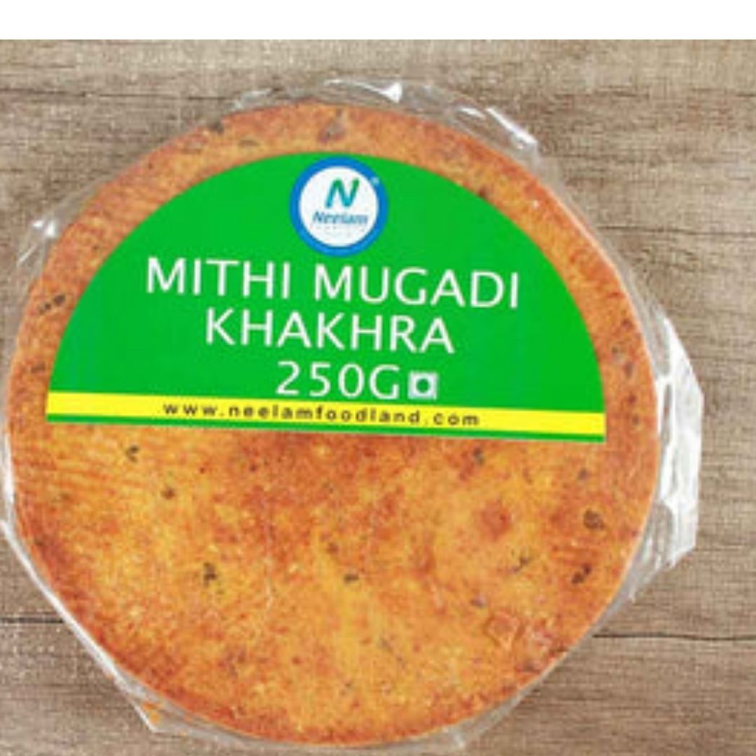 WHOLE WHEAT MITHI MUGDI KHAKHRA 250G NEELAM