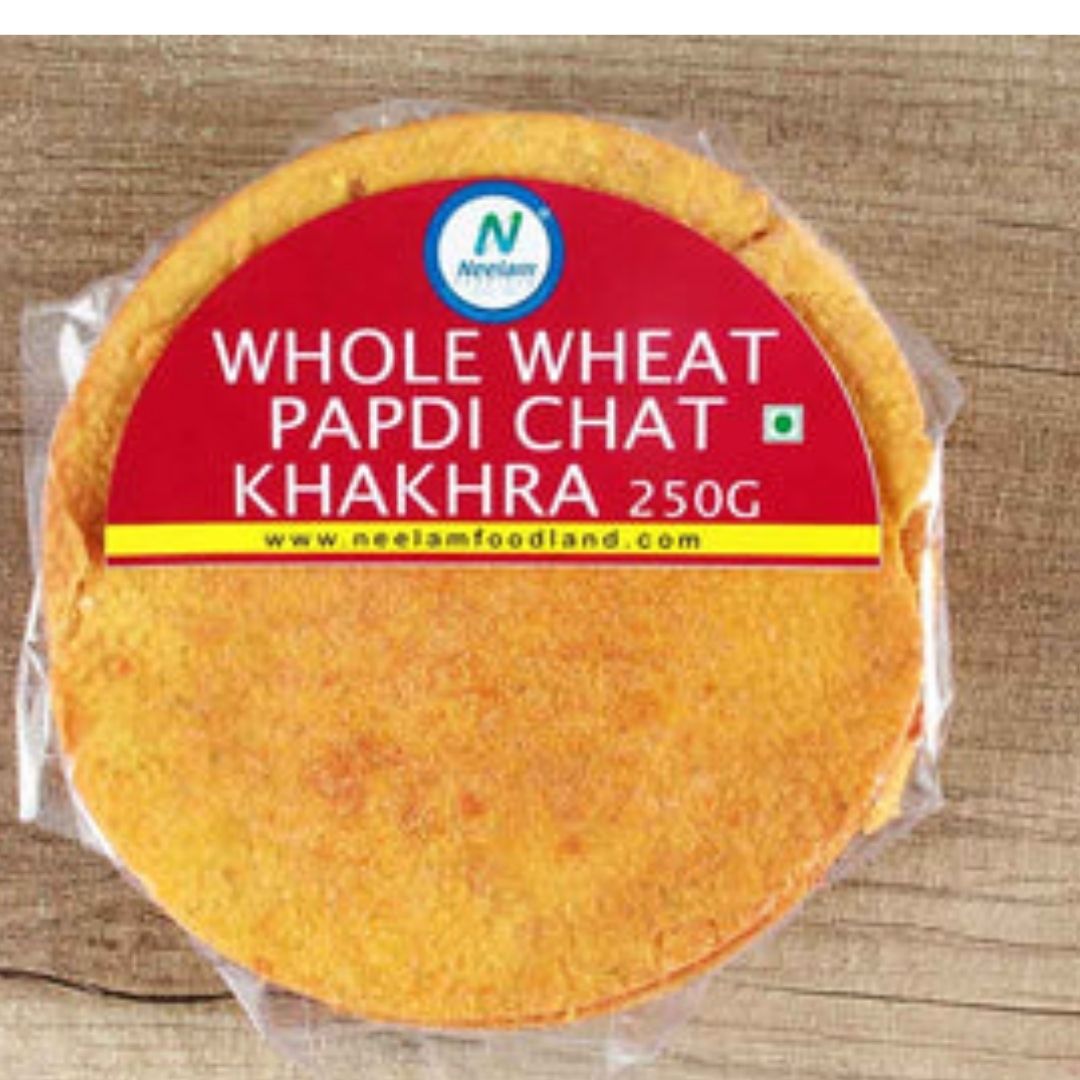 WHOLE WHEAT PAPDI CHAT KHAKHRA 250G NEELAM