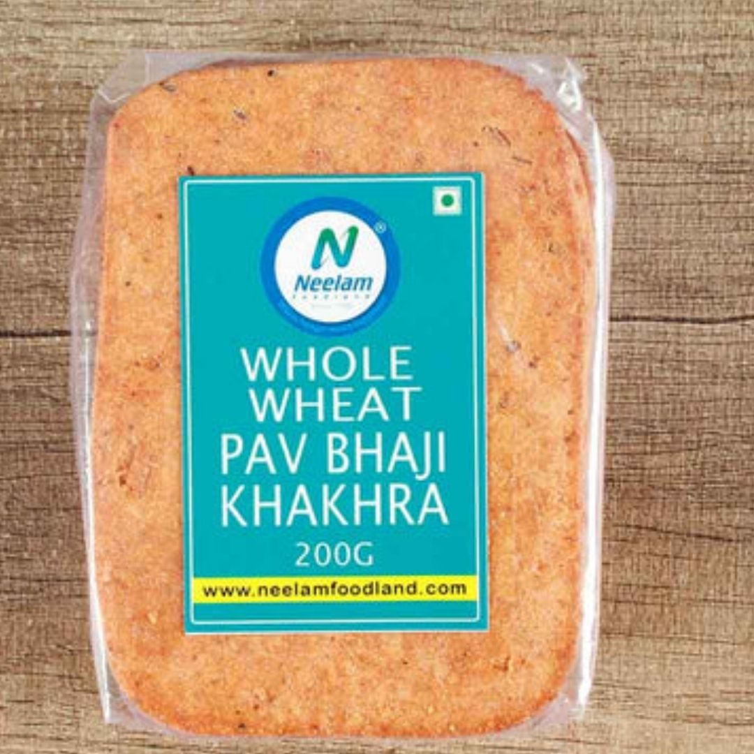 WHOLE WHEAT PAV BHAJI KHAKHRA 200G NEELAM