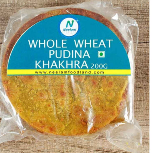 WHOLE WHEAT PUDINA KHAKHRA MINI 200G NEELAM