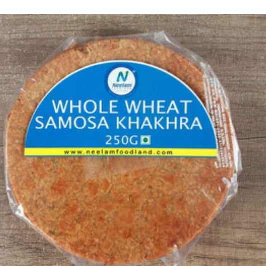 WHOLE WHEAT SAMOSA KHAKHRA 250G NEELAM