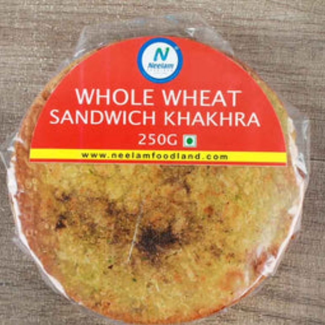 WHOLE WHEAT SANDWICH KHAKHRA 250G NEELAM