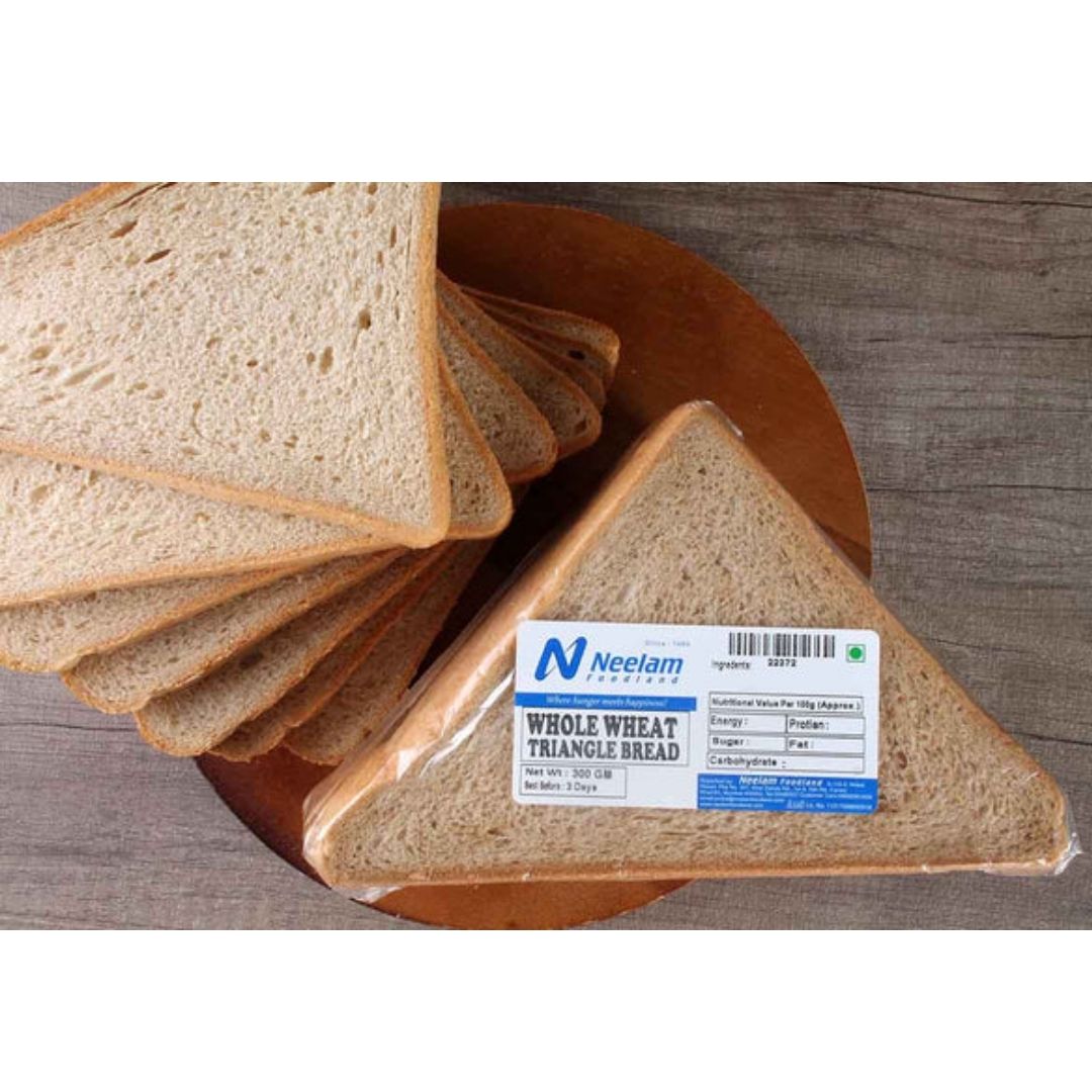 WHOLE WHEAT TRIANGLE BREAD 8 PIECE NEELAM