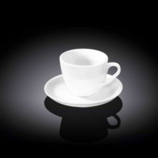 WL-993173 3 FL OZ _ 75 ML COFFEE CUP & SAUCER Wilmax