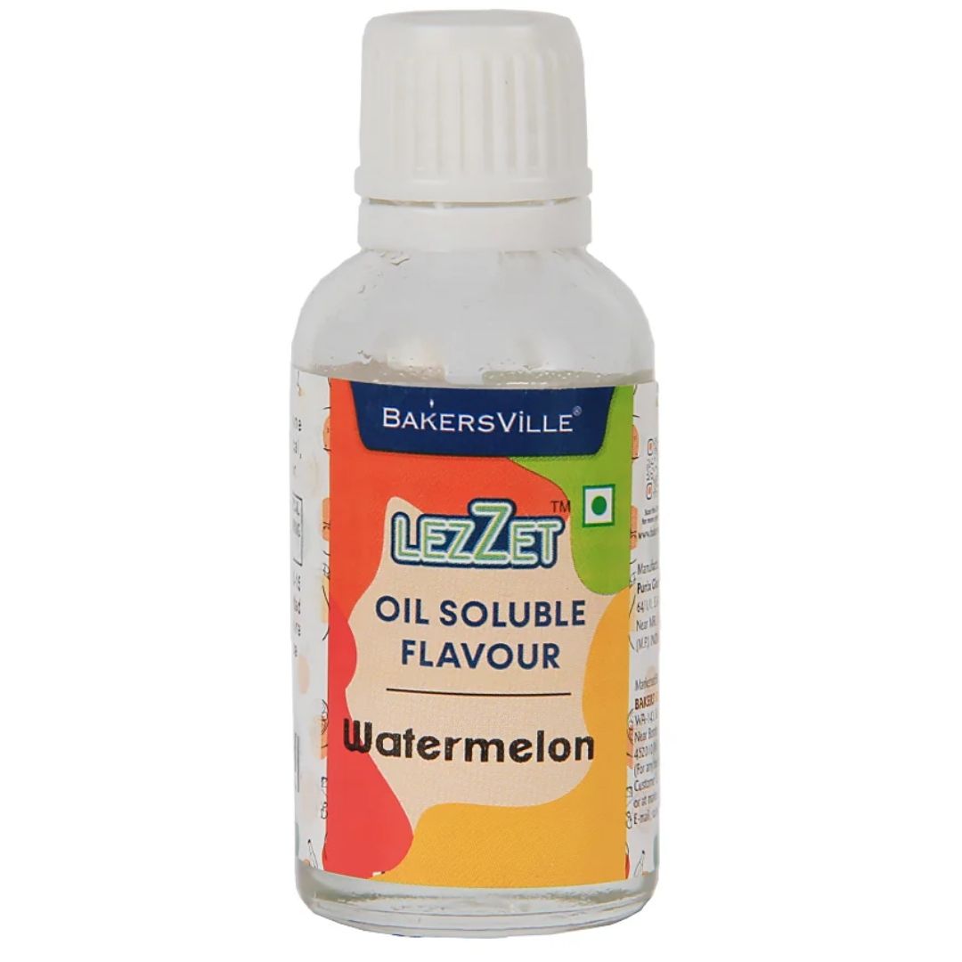 Watermelon  Lezzet Oil Soluble Flavour 30ml Bakersville