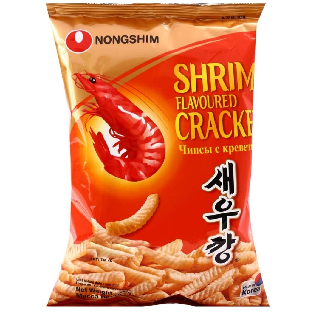 Wedge Shrimp Crackers 75g Nongshim