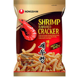 Wedge Shrimp Crackers Hot & Spicy 75g Nongshim