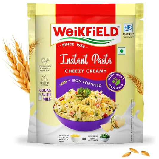 Instant Pasta  Cheezy Creamy 64g Weikfield