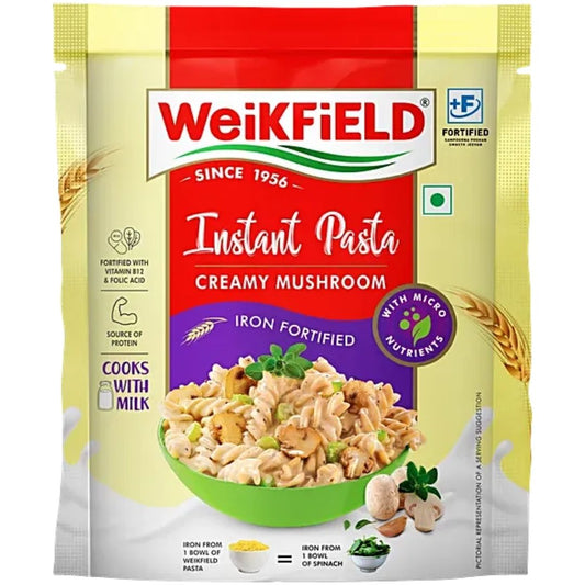 Instant Pasta Creamy Mushroom 77g Weikfield