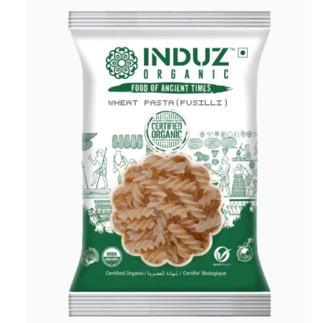 Wheat Pasta (Fusilli) 1kg Induz Organic