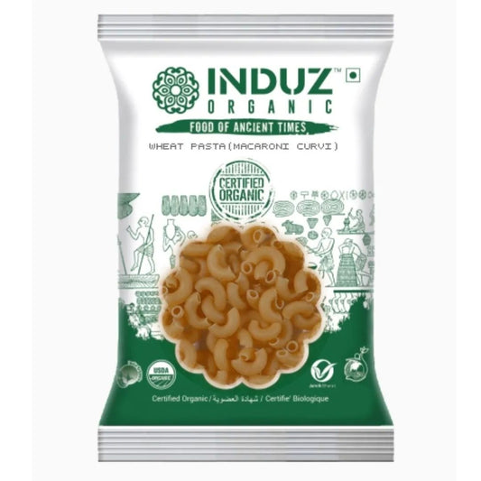 Wheat Pasta ( Macaroni Curvi ) 1kg Induz Organic