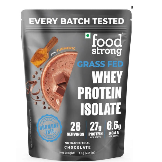 Whey Protein Isolate Chocolate 1 Kg Food Strong