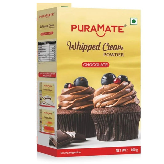 Whipped Cream Powder-Chocolate,100g Puramate