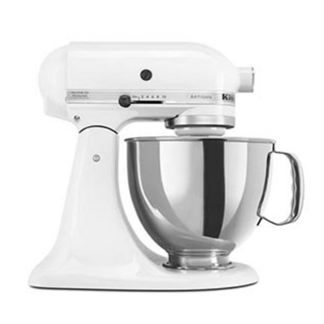 White Artisan Series 4.8L Tilt-Head  KitchenAid